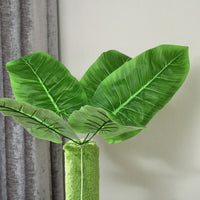 Easycomfort Albero Tiragraffi per Gatti con Amaca, Pallina e Tiragraffi in Sisal, 49x49x142cm, Verde