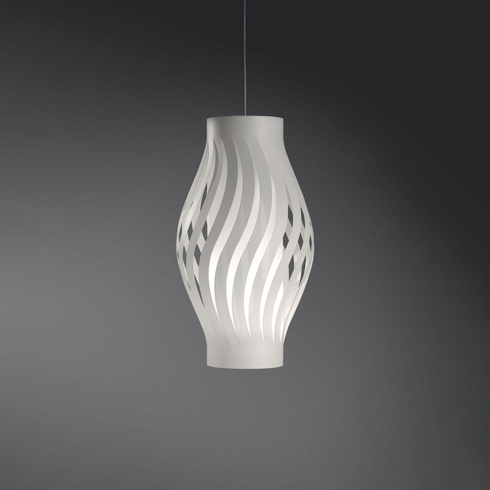 Sospensione Moderna Helios Polilux ® Bianco1 Luce E27
