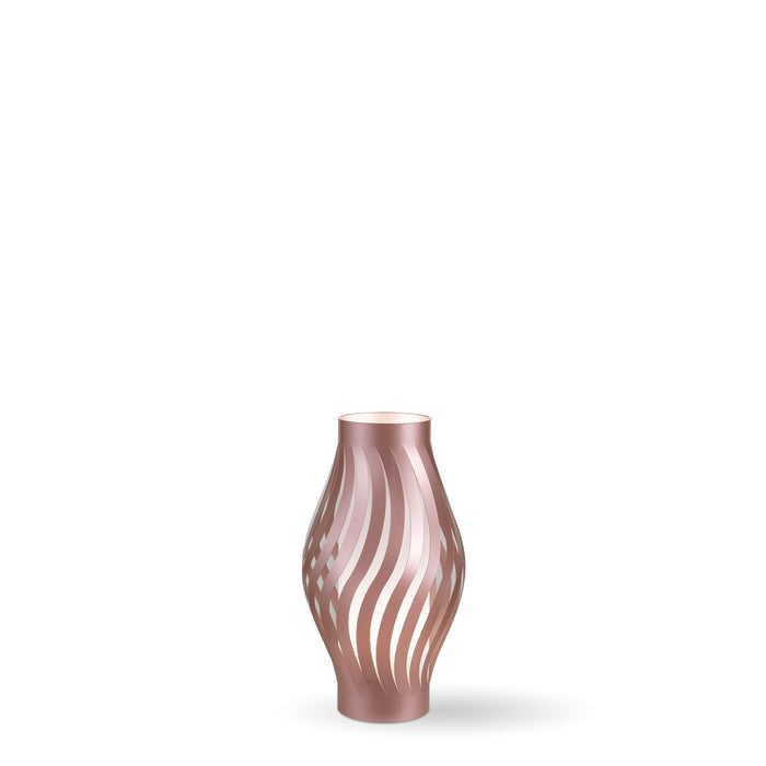 Lampada Da Scrivaniamoderno Helios Polilux ® Pink Metal 1 Luce E27 H61Cm