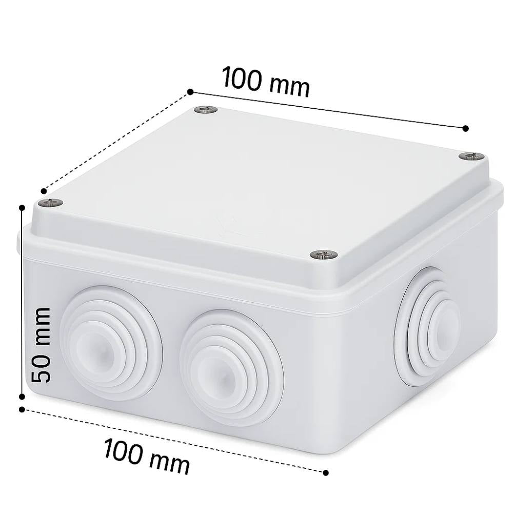 Scatole di derivazione gewiss serie 44 ce stagne in tecnopolimero ip55 *** dimensioni 100 x 100 x 50 millimetri, conf...