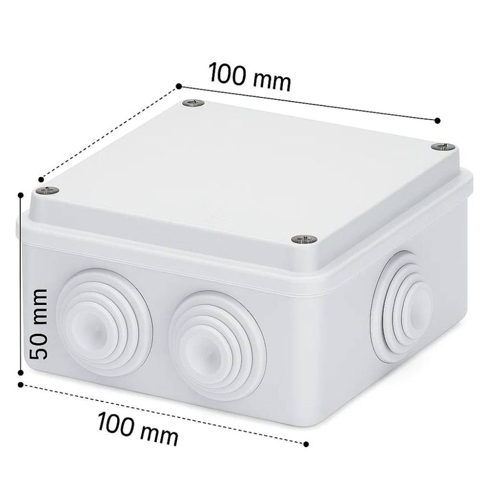 Scatole di derivazione gewiss serie 44 ce stagne in tecnopolimero ip55 *** dimensioni 100 x 100 x 50 millimetri, conf...