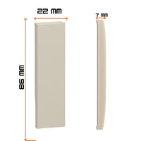 Bticino living now cover copriforo 1 modulo per supporti compatibili *** colore sabbia, confezione 1