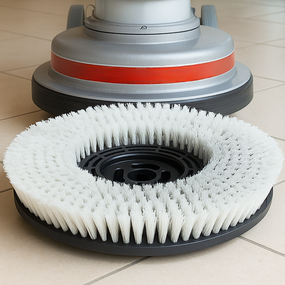 Spazzola nylon rigida setole 080 pulizia pavimenti maxititina