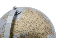 Mappamondo Silver New Cm Ø 20X28