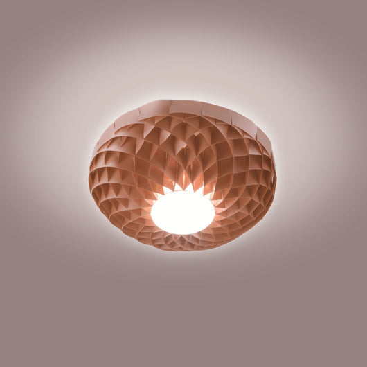 Applique Moderna Dalia Polilux ® Rame 7 Luci Gx53 6,5W 3000K