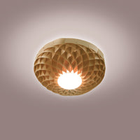 Applique Moderna Dalia Polilux ® New Gold 3 Luci Gx53 6,5W 3000K