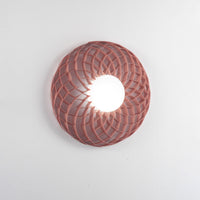 Applique Moderna Dalia Polilux ® Pink Metal 3 Luci Gx53 6,5W 3000K