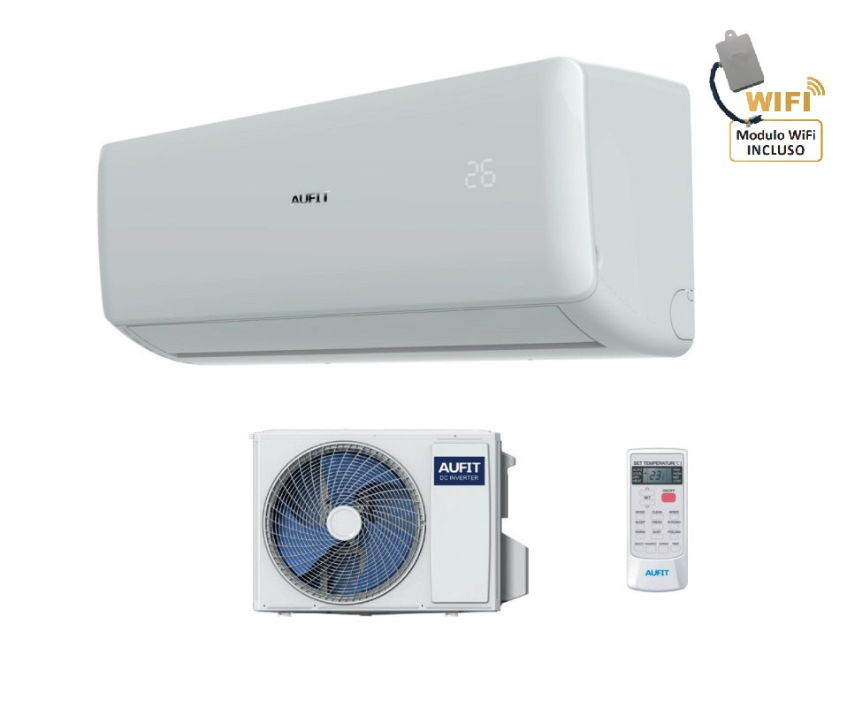 Climatizzatore Condizionatore Inverter Aufit serie Freedom FA/4 9000 btu R-32 Wi-Fi Incluso DASW-H09B6B4/FA A++/A+