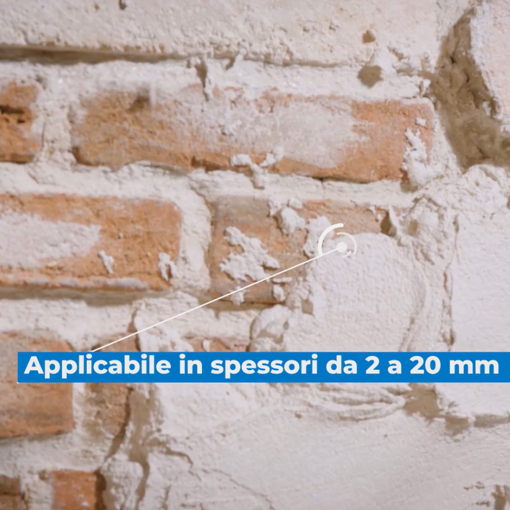 Intonaco rasante mape-antique nhl eco restaura alta traspirabilità sacco 25 kg