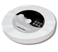 Disco Lucidatura In Cotone Super Soft 200 mm Per Lucidare A Specchio Alluminio Acciaio Inox Cromature Metalli Ottone Rame Plexiglass Da Mola Lucidante