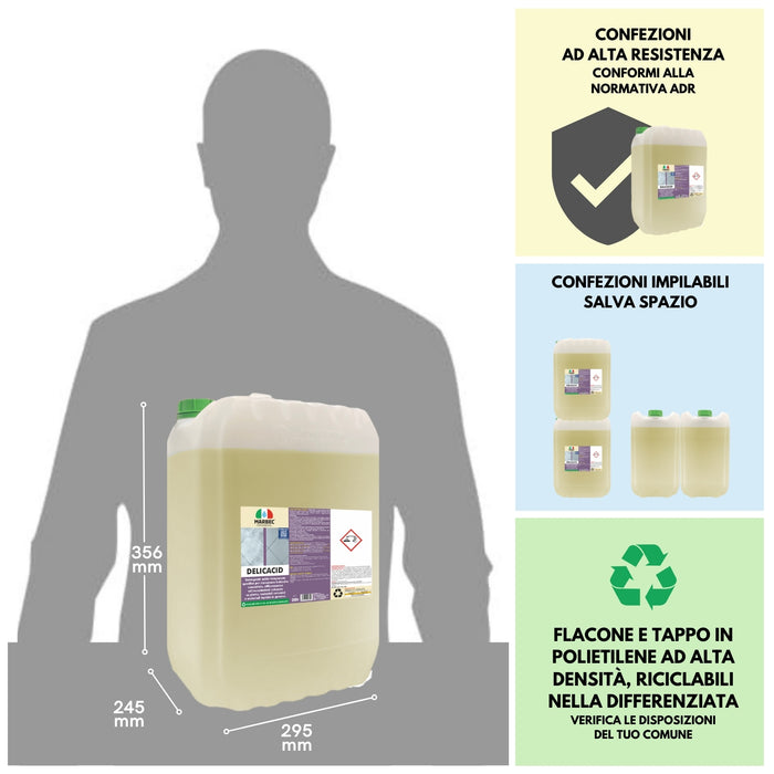 Acido tamponato DELICACID   20LT