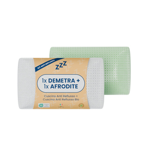 Coppia | Cuscini AntiReflusso - Morbido & Compatto - Demetra & Afrodite