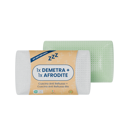 Coppia | Cuscini AntiReflusso - Morbido & Compatto - Demetra & Afrodite