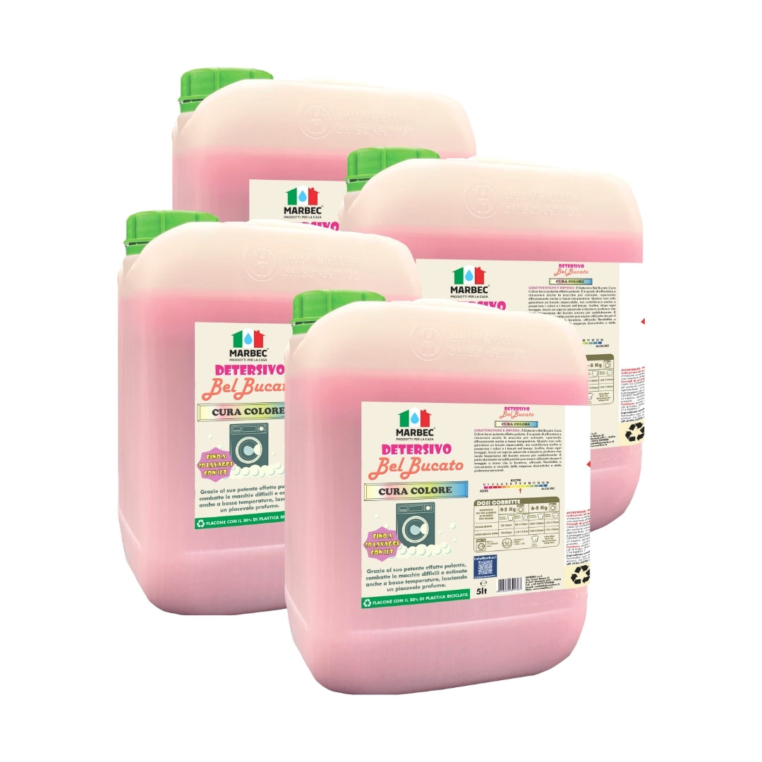 DETERSIVO BelBucato CuraColore 5LTx4Pz