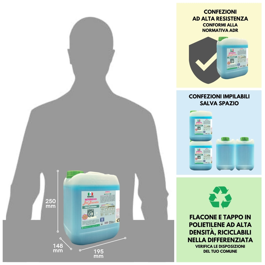 DETERSIVO BelBucato Profumoso 5LT
