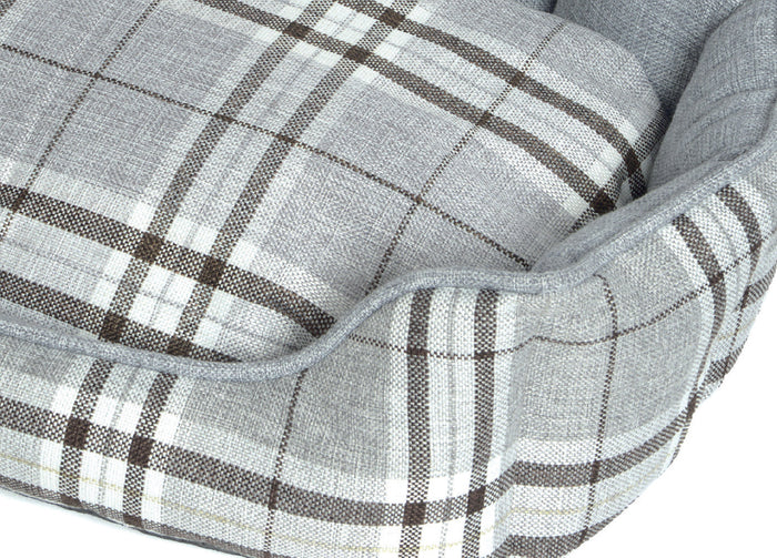 Cuccia Cane Gatto Letto Cuscino Per Animali Materasso Morbido Vari Modelli - Cuccia - Tartan