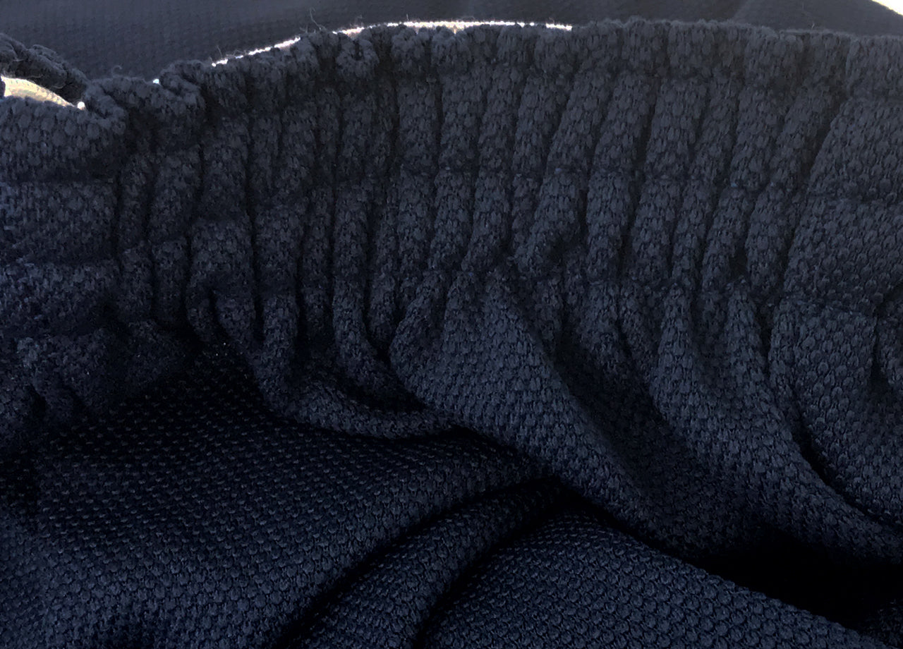 Copridivano-Copripoltrona Antimacchia Elasticizzato Tinta Unita Modello Magic - 3 Posti - Blu