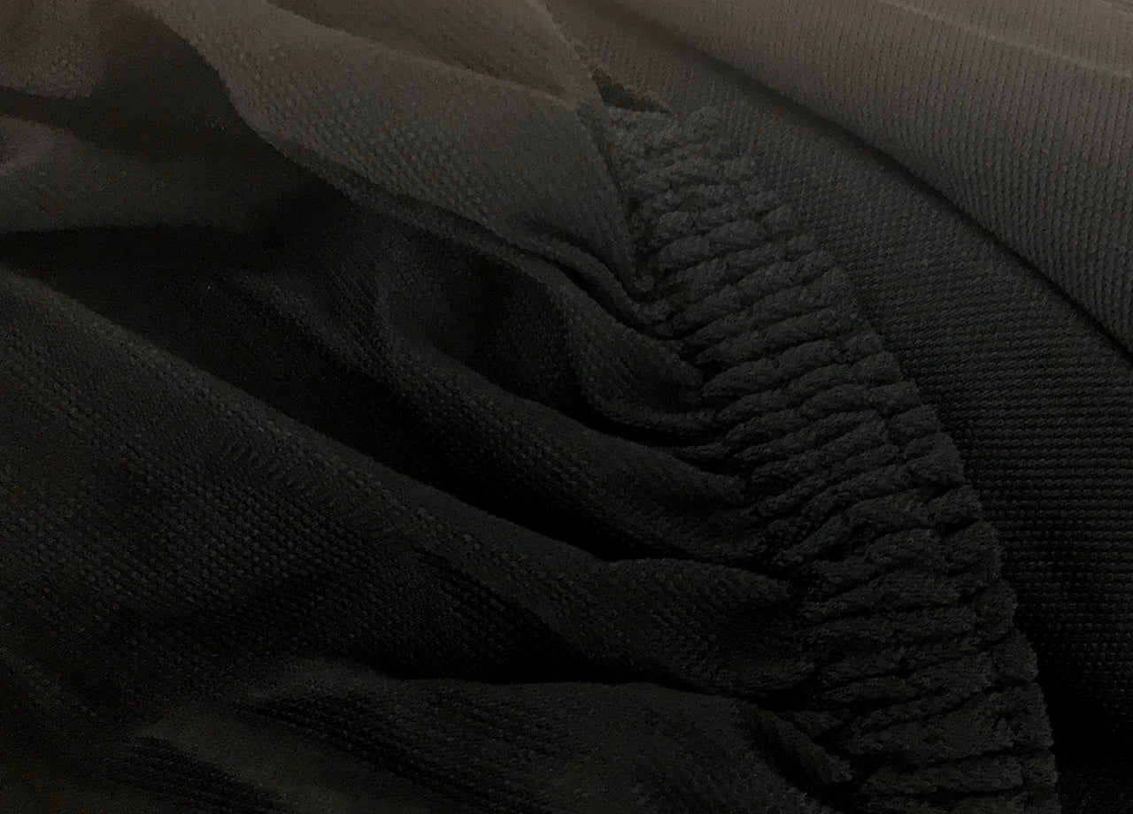 Coppia Coprisedia/Copriseggiola Antimacchia Tinta Unita Modello Magic - Coprisedia - Nero