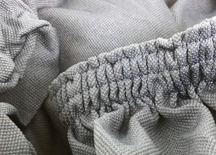 Coppia Coprisedia/Copriseggiola Antimacchia Tinta Unita Modello Magic - Copriseggiola - Sassi