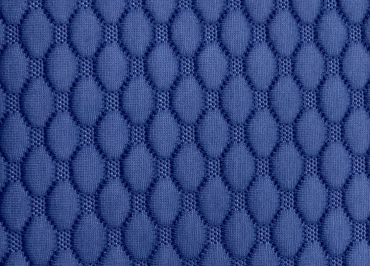 Copridivano Per Divani Con Penisola Lato Sinistro Modello Sphere Blu - 280 cm - Blu