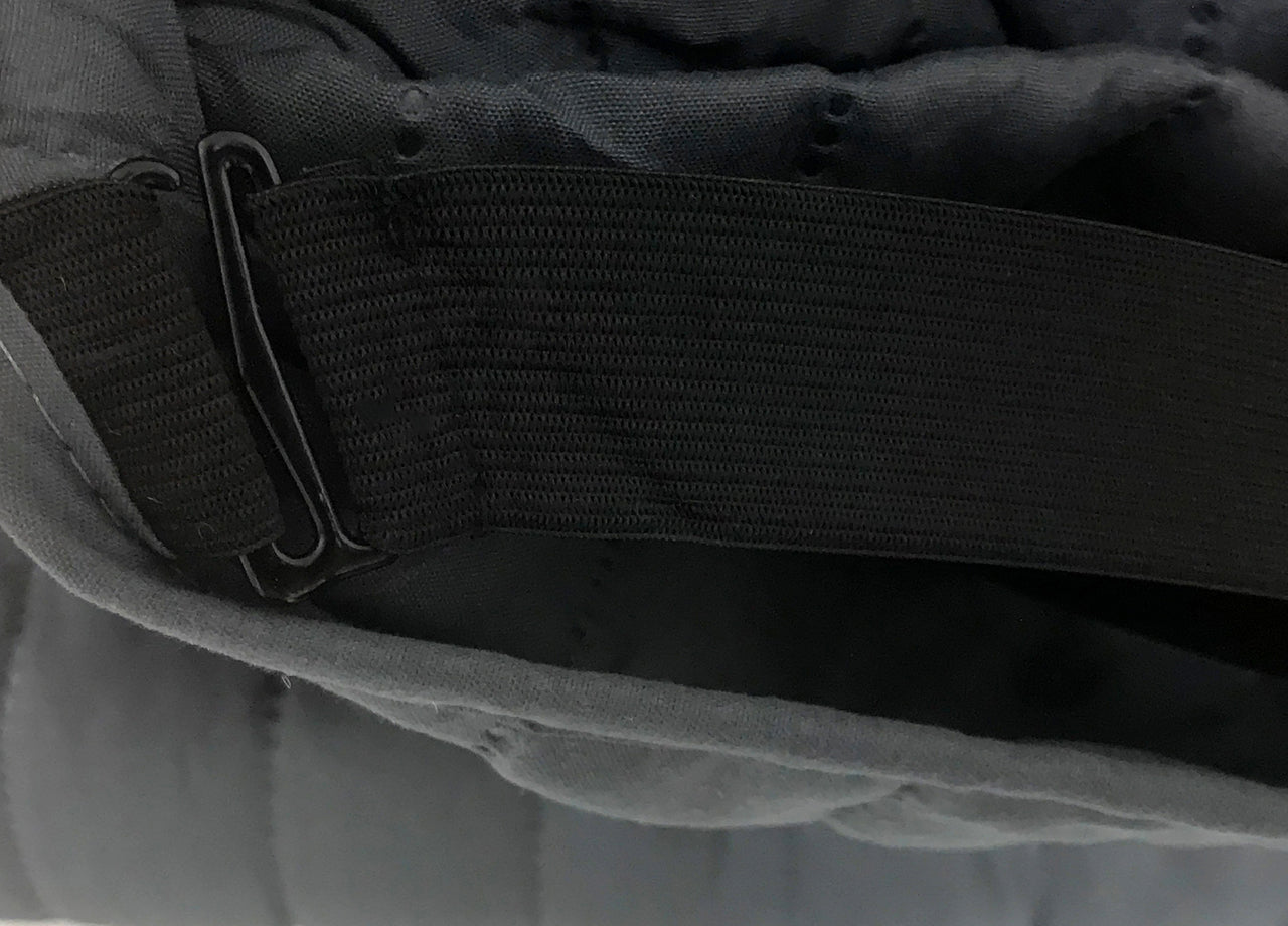 Copridivano Con Penisola Sofà Cover Trapuntato Antimacchia Double Face - 290cm - Grigio Scuro