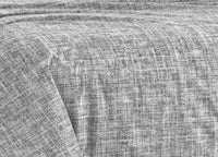 Copripiumino Sacco Piumone 100% Cotone Made In Italy Disegno Canva - Piazza E Mezza - Grigio