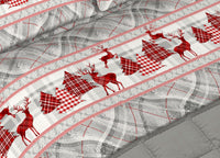 Completo Lenzuola In Morbida Flanella Made Italy Disegno Tirolo C.N - 1 Piazza E Mezza - Tirolo