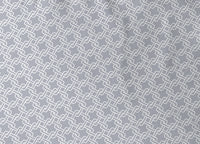 Completo Lenzuola Letto In 100% Cotone Made Italy Disegno Catena - Singolo - Grigio