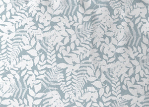 Completo Lenzuola Letto In 100% Cotone Made Italy Disegno Natura - Francese - Verde