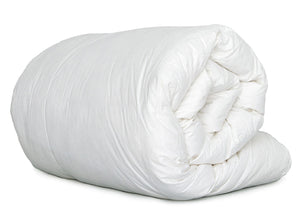 Interno Piumino Anallergico Piumone Estivo 100gr/mq Microfibra Colore Bianco Lavabile - Matrimoniale - Estivo