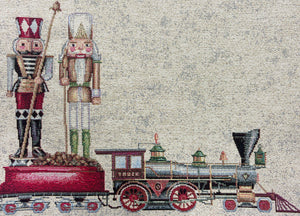 Tovaglia Natale Centrino Runner Centrotavola Natalizio Gobelin Soldatino 1324 - 40x100 - Soldatino