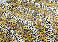 Trapunta Piumone Invernale Imbottita 300gr Microfibra Diadema Dis. Leopardato - Piazza E Mezza - D15