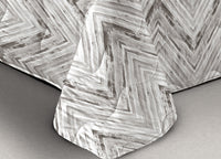 Trapunta Piumone Letto Invernale Imbottita 300gr Scaldanotti Zaira - 1 Piazza - Grigio