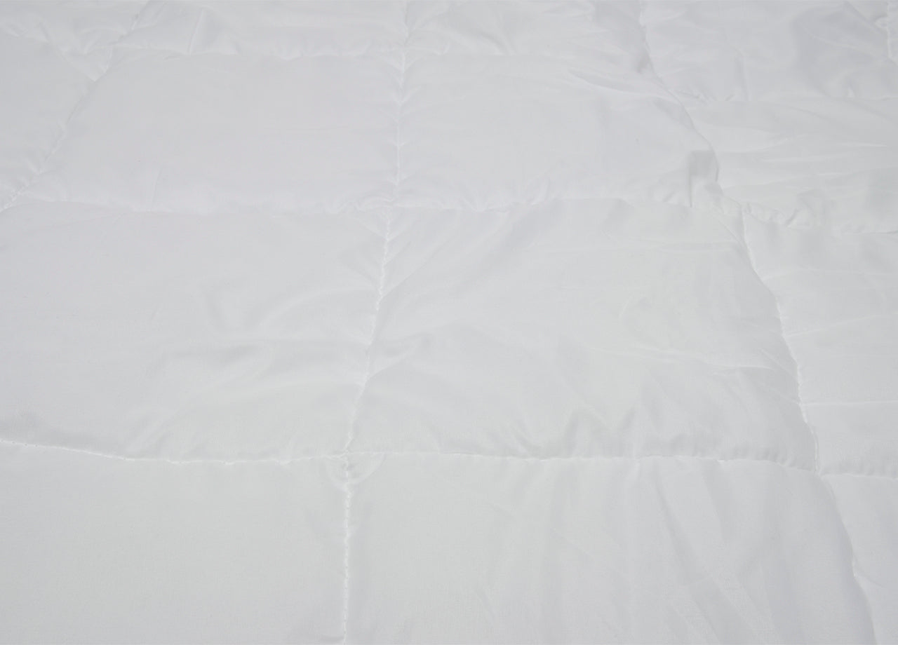 Interno Piumino Antiacaro Piumone Letto Invernale Anallergico 300gr Bianco Lavabile - Matrimoniale - Invernale