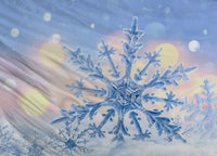 Copripiumino Matrimoniale Stampa Digitale Made Italy 100% Cotone Fiocco Neve