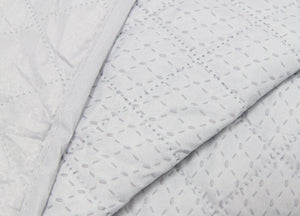 Copridivano Trapuntato Impermeabile Antimacchia Mod. Imperiale Pitonato Grigio - Poltrona - Grigio