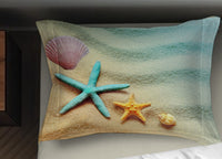 Copripiumino Matrimoniale Stampa Digitale Made Italy 100% Cotone Bahamas