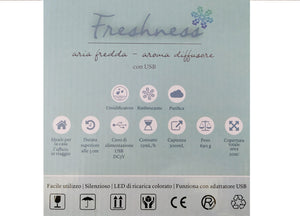 Diffusore Aromi Elettrico Silenzioso Profumo Ambienti Casa Aroma Freshness