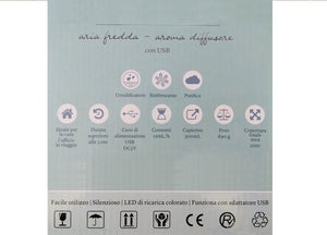 Diffusore Aromi Elettrico Silenzioso Profumo Ambienti Casa Mod Therapy