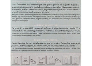 Diffusore Aromi Elettrico Silenzioso Profumo Ambienti Casa Aroma Freshness