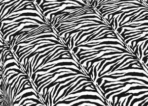 Completo Lenzuola In 100% Cotone Matrimoniale Dis. Zebrato C.N.