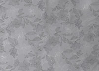 Sacco Copripiumino In Morbida Flanella 100% Cotone Disegno Lilly - Piazza E Mezza - Grigio