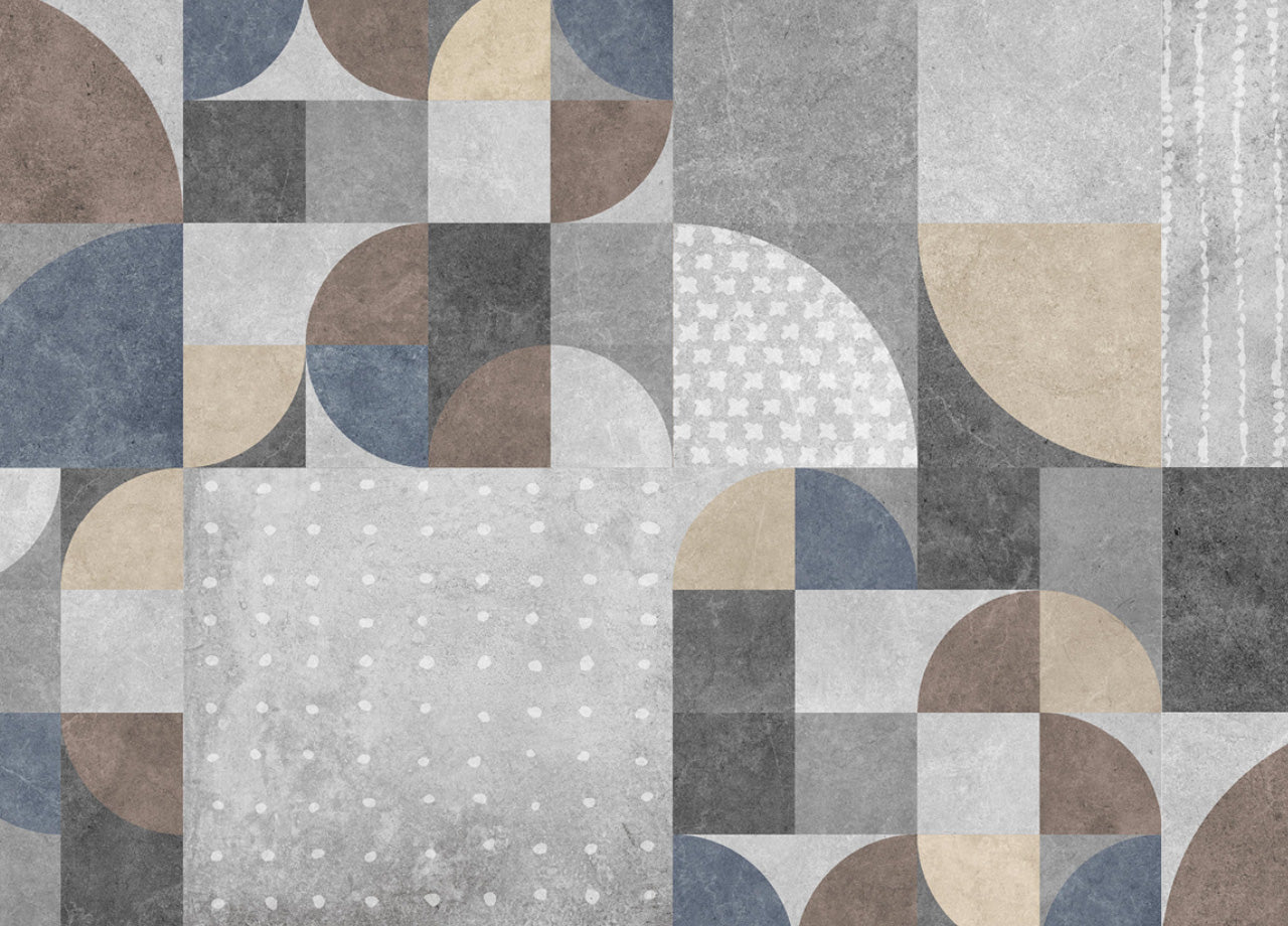 Tappeto Passatoia Cucina Antiscivolo Con Stampa Digitale Dis. Pavè 503 - 50x320 - Pav?