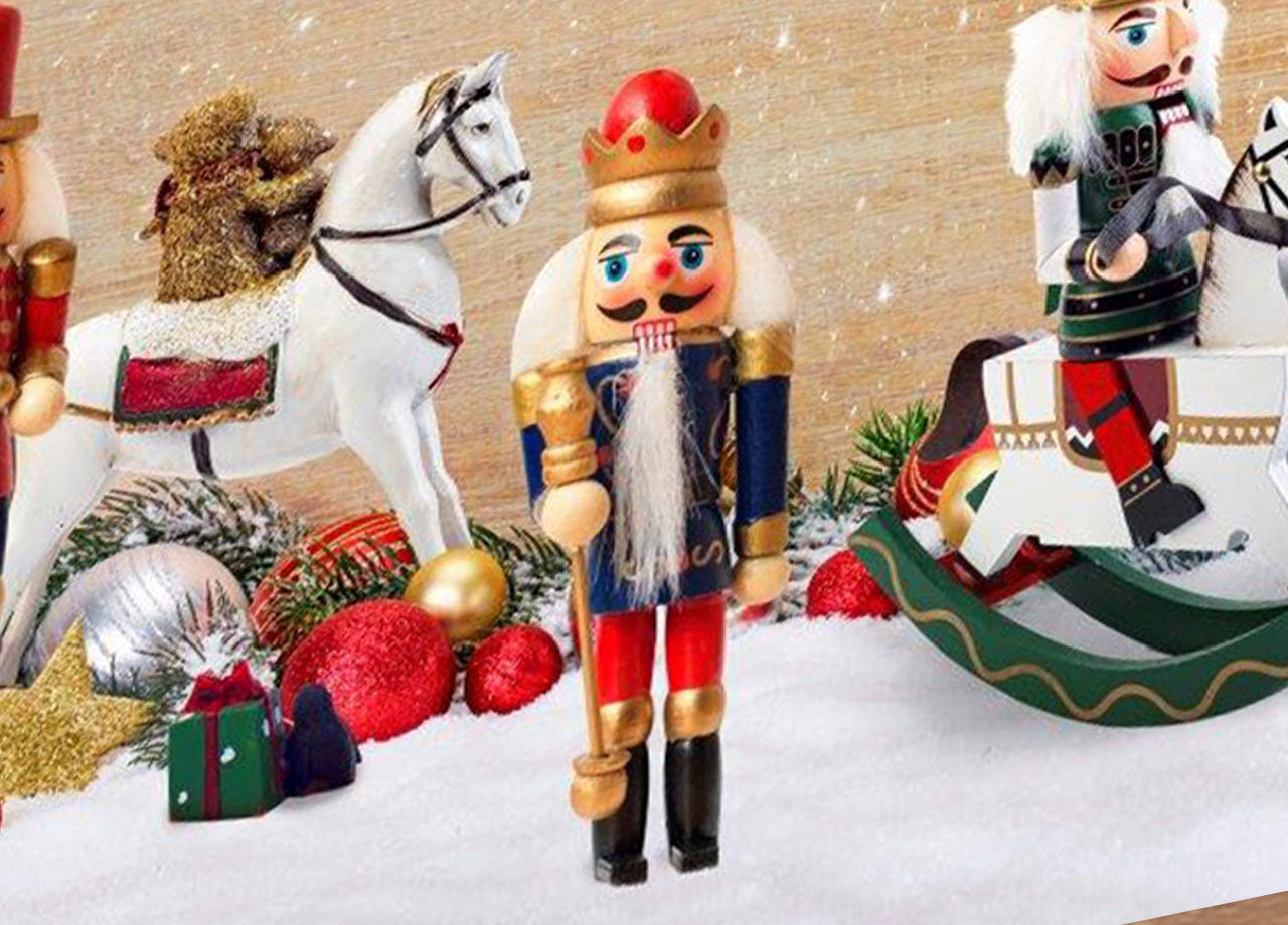 Tappeto Passatoia Cucina Antiscivolo Sottolavello Digitale Disegni Natalizi - 50x320 - Schiaccianoci Tx