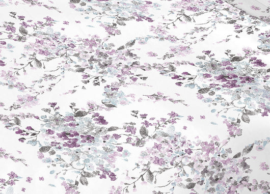 Copriletto Piquet Primavera Estate 100% Cotone Disegno Acquarello - Singolo - Acquarello