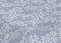 Copriletto Piquet Primavera Estate 100% Cotone Sofia Disegno Olivia - 1 Piazza e Mezza - Azzurro