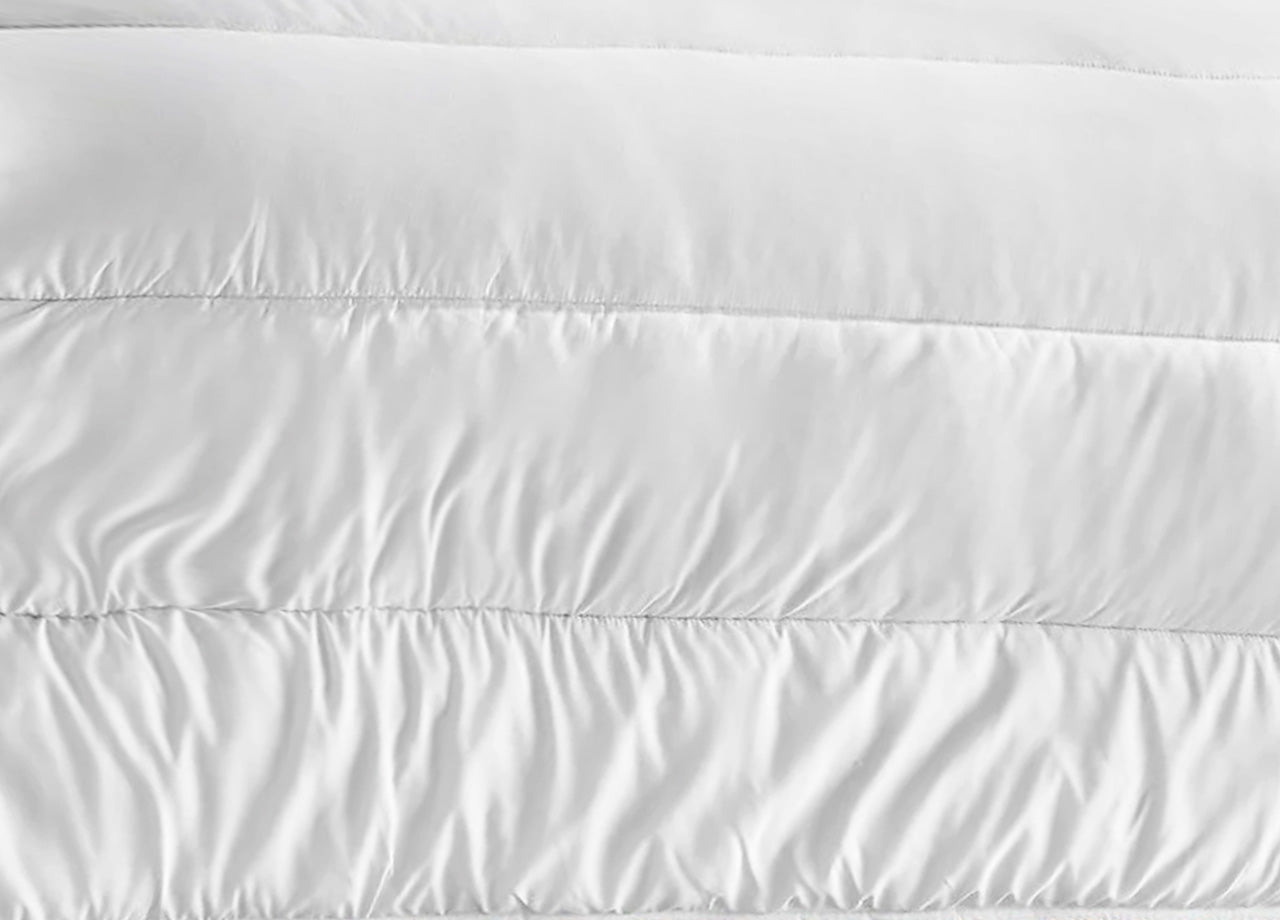 Interno Piumino Anallergico Piumone Estivo 100gr/mq Microfibra Colore Bianco Lavabile - Matrimoniale - Estivo