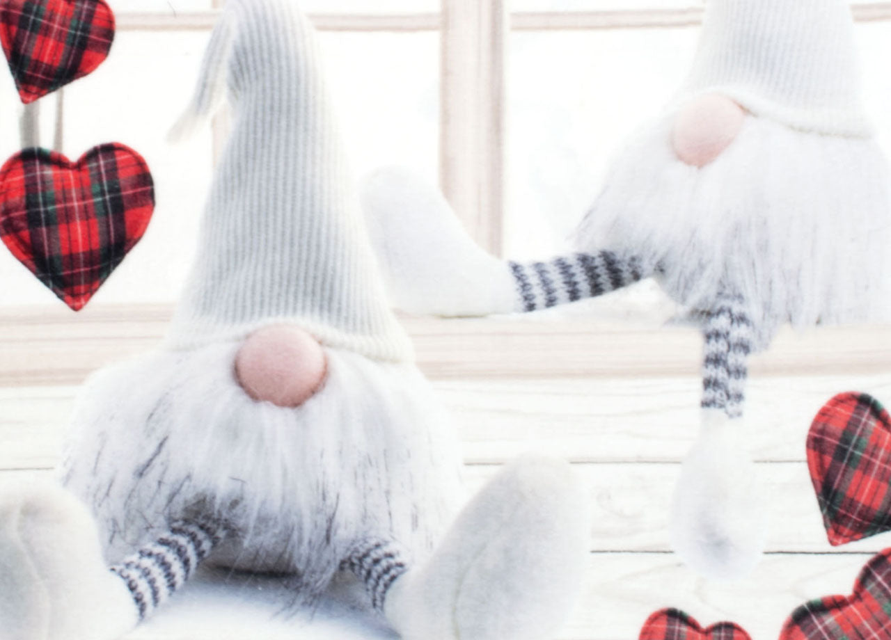 Plaid Coperta Divano Stampa Digitale Retro Agnellato Pelliccia Vari Disegni - 130x160 - Gnomi