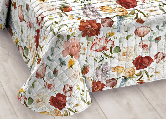 Quilt Trapuntino Piumino Estivo Digitale 100gr/mq Microfibra Garden D5