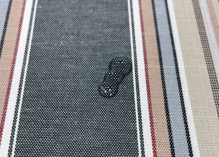 Tenda Da Sole A Caduta Per Esterno Balcone Casa Telo Ombra Modello Riga Fine - 145x300 - Grigio